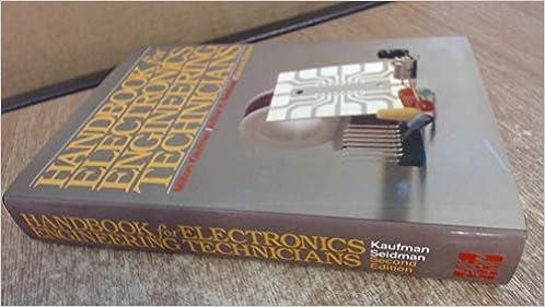 handbook for electronics engineering technicians 1st edition milton kaufman 0070334080, 978-0070334083