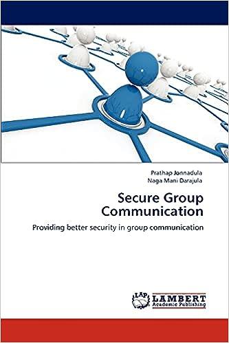 secure group communication providing better security in group communication 1st edition prathap jonnadula,