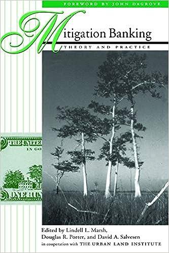 mitigation banking theory and practice 1st edition david salvesen, lindell l. marsh, douglas r. porter, john