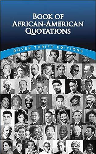 book of african american quotations 1st edition joslyn pine 0486475891, 978-0486475899