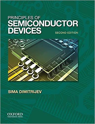 principles of semiconductor devices 2nd edition sima dimitrijev 0195388038, 978-0195388039