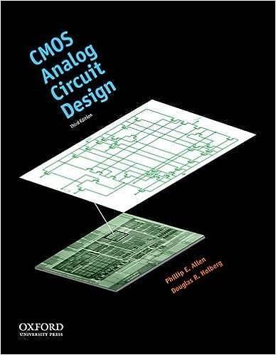 cmos analog circuit design 3rd edition phillip e. allen 0199765073, 978-0199765072
