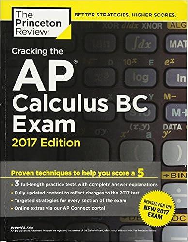 cracking the ap calculus bc exam 2017 2017 edition princeton review, david kahn 1101919868, 978-1101919866
