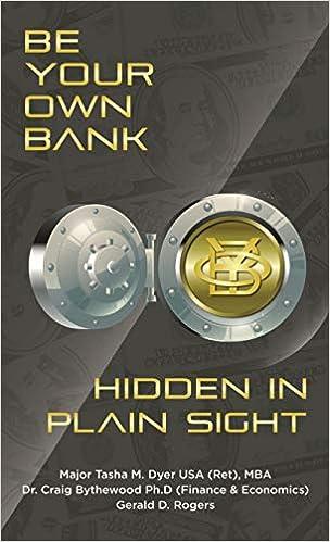 be your own bank hidden in plain sight 1st edition tasha m dyer, craig bythewood, gerald d rogers 1087913446,