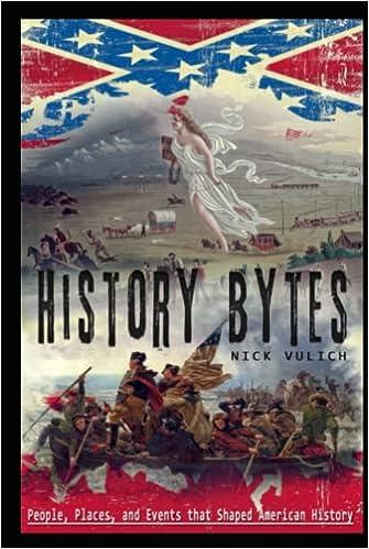 history bytes 37 people places and events that shaped american history 1st edition nick vulich b08xztykzw,