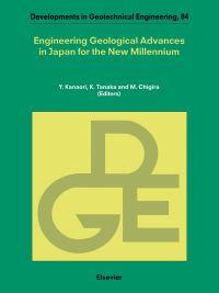 engineering geological advances in japan for the new millennium 1st edition y. kanaori , k. tanaka , m.
