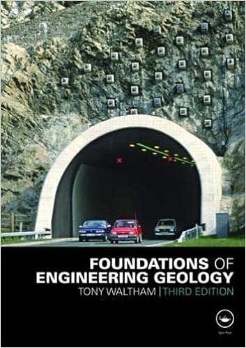 foundations of engineering geology 3rd edition tony waltham 0415469600, 978-0415469609