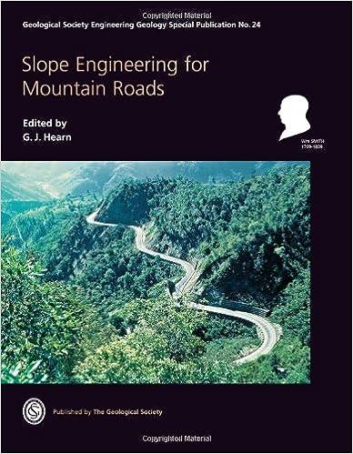engineering special publication 24 slope engineering for mountain roads 1st edition g j hearn 1862393311,