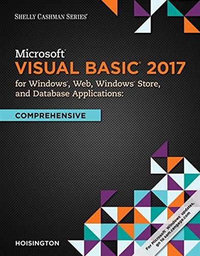 microsoft visual basic 2017 for windows web and database applications 1st edition corinne hoisington