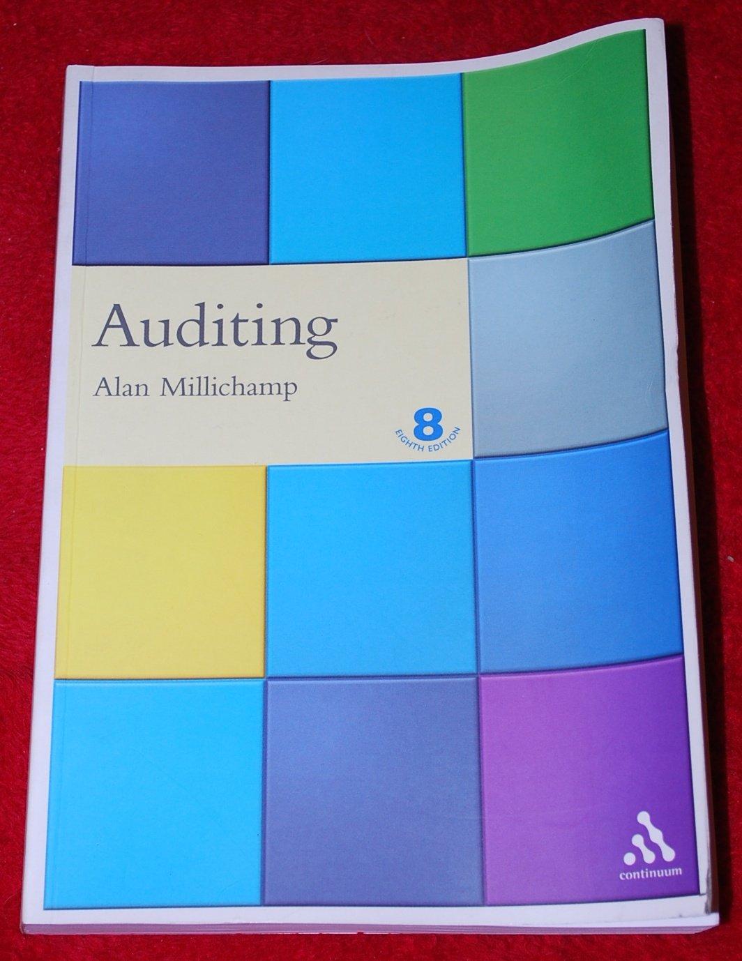auditing 8th edition alan h. millichamp 082645500x, 9780826455000