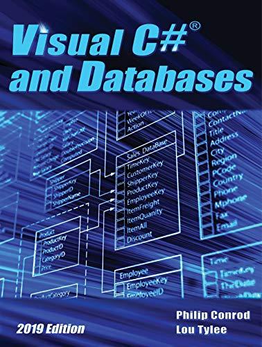visual c# and databases 16th edition philip conrod, lou tylee 1951077083, 978-1951077082