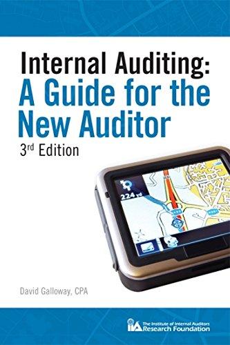 internal auditing a guide for the new auditor 3rd edition david galloway 0894136917, 9780894136917