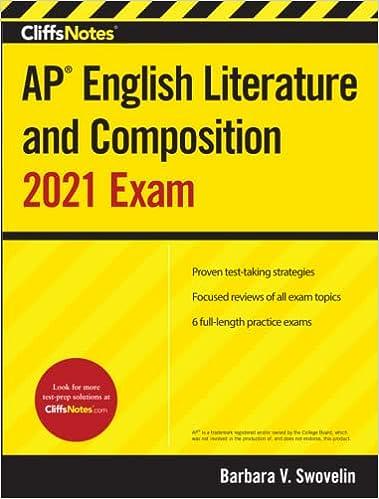 ap english literature and composition 2021 exam 2021 edition barbara v swovelin 1328487946, 978-1328487940