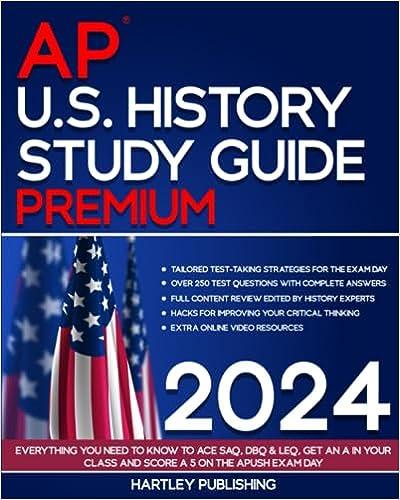 ap us history study guide premium 2024 2024 edition hartley publishing b0cdfjrkxc, 979-8854582001