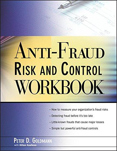 anti fraud risk and control workbook 1st edition peter goldmann, hilton kaufman 0470496533, 978-0470496534