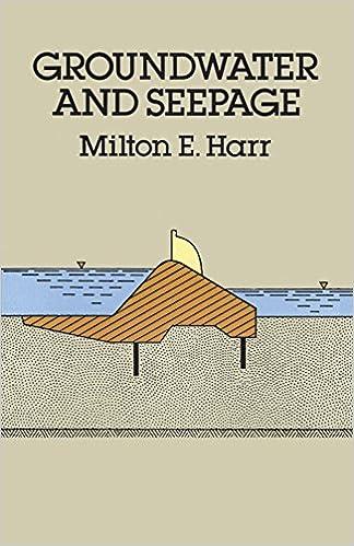 groundwater and seepage 1st edition milton e. harr 0486668819, 978-0486668819