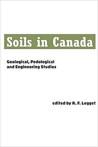 soils in canada geological pedological and engineering studies 1st edition robert legget 1487587171,