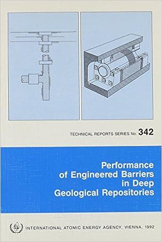 performance of engineered barriers in deep geological repositories technical reports series no 342 1st