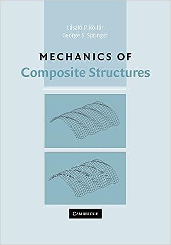 mechanics of composite structures 1st edition lászló p. kollár, george s. springer 0521126908,