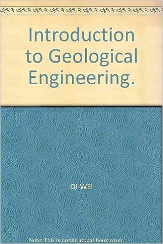 introduction to geological engineering 1st edition qi wei 7116061088, 978-7116061088