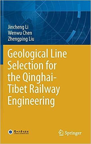 geological line selection for the qinghai tibet railway engineering 1st edition jincheng li, wenwu chen,