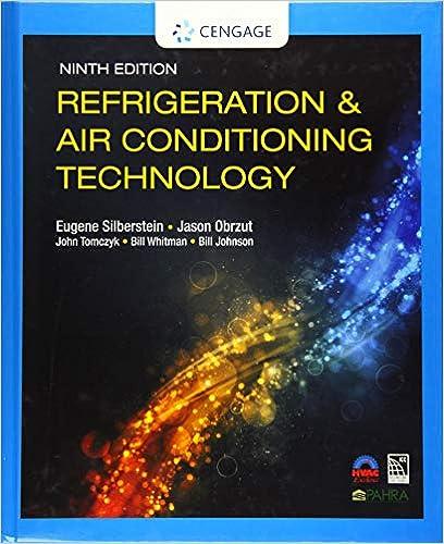 refrigeration and air conditioning technology 9th edition eugene silberstein, jason obrzut, john tomczyk,