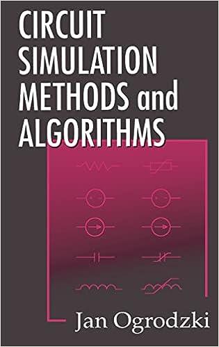 circuit simulation methods and algorithms 1st edition jan ogrodzki, j.k. fidler 084937894x, 978-0849378942