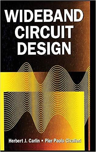 wideband circuit design 1st edition herbert j. carlin, pier paolo civalleri, j.k. fidler 0849378974,