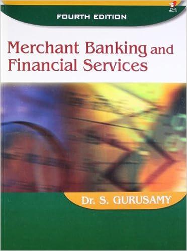 merchant banking and financial services 4th edition dr. s. gurusamy 818209366x, 978-8182093669