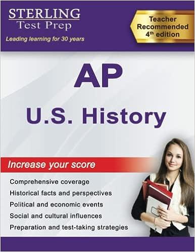 sterling test prep ap us history 4th edition sterling test prep 1947556347, 978-1947556348