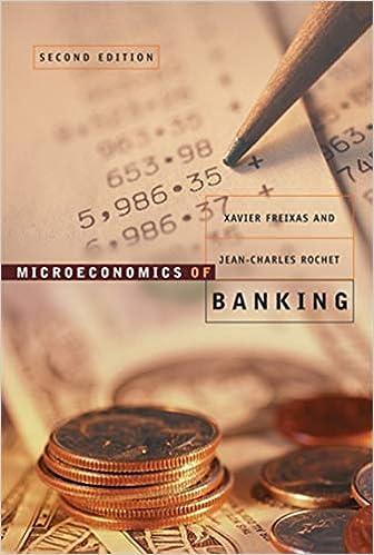 microeconomics of banking 2nd edition xavier freixas, jean-charles rochet 0262062704, 978-0262062701