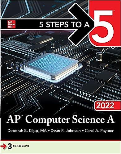 5 steps to a 5 ap computer science a 2022 2022 edition dean johnson, carol paymer, deborah b. klipp