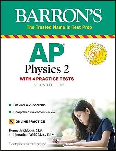 barrons ap physics 2 2nd edition kenneth rideout, jonathan wolf 1506262112, 978-1506262116