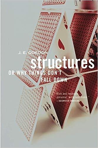 structures or why things do not fall down 1st edition j. e. gordon 0306812835, 978-0306812835