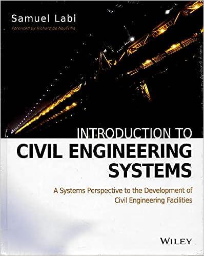 introduction to civil engineering systems a systems perspective to the development of civil engineering
