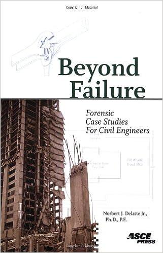 beyond failure forensic case studies for civil engineers 1st edition norbert j. delatte 0784409730,