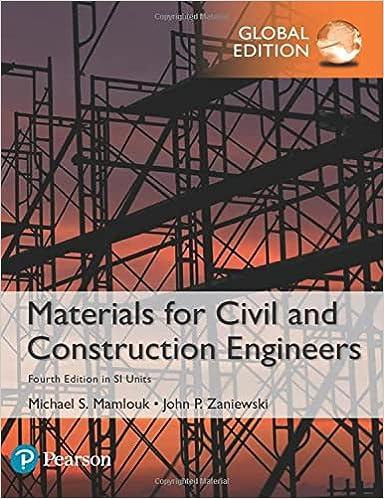 materials for civil and construction engineers in si units 4th globle edition michael mamlouk, john zaniewski