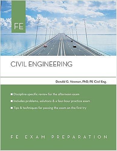 civil engineering fe exam preparation 3rd edition donald newman 0793195675, 978-0793195671