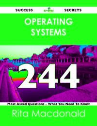 operating systems 244 success secrets 1st edition rita macdonald 1488519455, 9781488519451