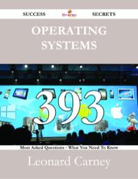 operating systems 393 success secrets 1st edition leonard carney 1488529248, 9781488529245