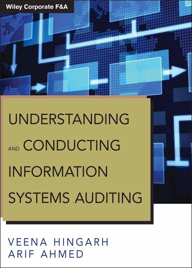 understanding and conducting information systems auditing 1st edition arif ahmed, veena hingarh 1118343743,