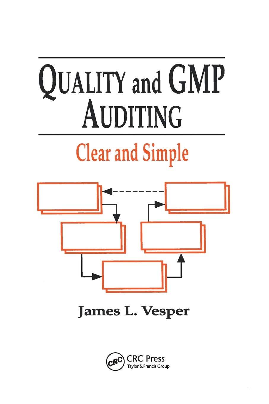 quality and gmp auditing clear and simple 1st edition james l. vesper 0367400901, 978-0367400903