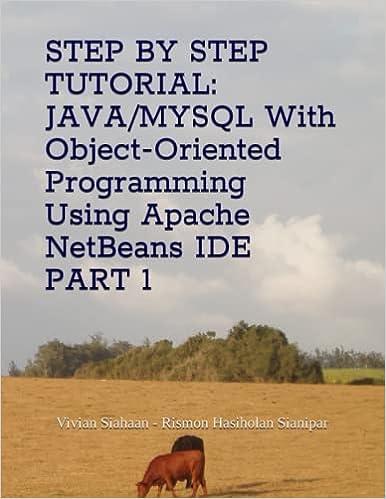 step  by step tutorial  java mysql with object oriented programming using apache netbeans ide part 1 1st