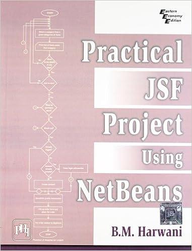 practical jsf project using netbeans 1st edition harwani 8120338561, 978-8120338562
