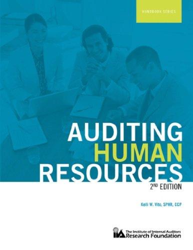 auditing human resources 2nd edition kelli w. vito 0894136941, 978-0894136948