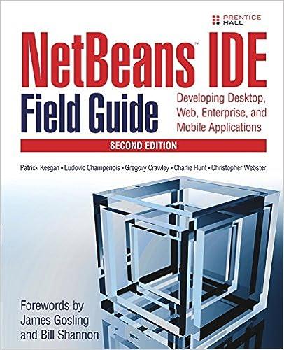 netbeans ide field guide developing desktop web enterprise and mobile applications 2nd edition ludovic