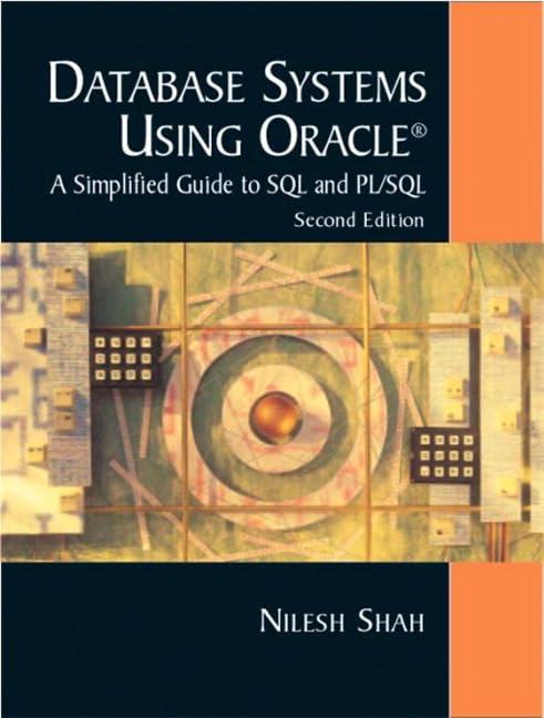 database systems using oracle 2nd edition nilesh shah 0131018574, 978-0131018570