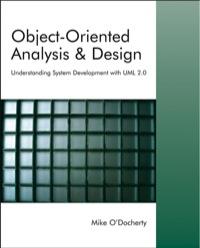 object  oriented analysis and design understanding system development with uml 2.0 1st edition mike
