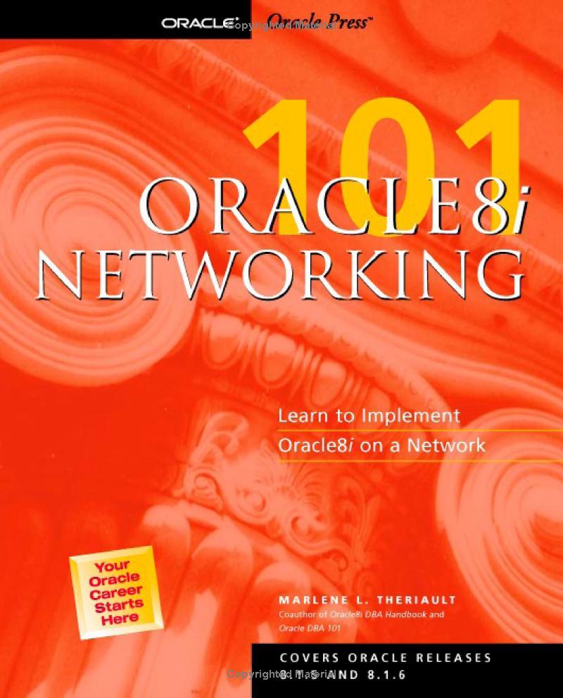 oracle8i networking 101 1st edition marlene l. theriault 0072125179, 978-0072125177