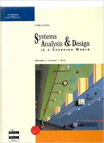 Systems Analysis And Design In A Changing World